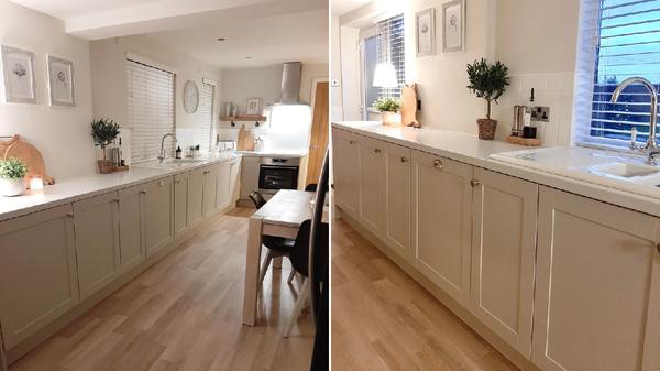 Savvy mum transforms kitchen herself for £155 after being quoted a whopping £18,000