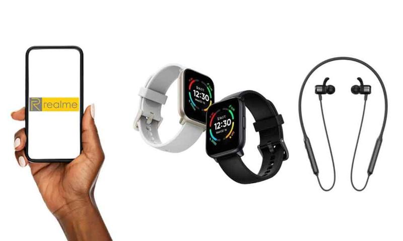 Realme unveils two new 5G phones, earphone, watch