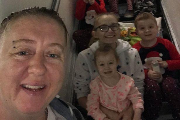 Caernarfon mum-of-seven in 'constant state of fear' after ceiling collapse in 'death trap' Adra home