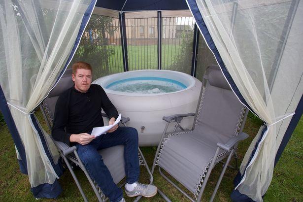 Hot tub boss in 'petty' jacuzzi row with housing association over garden permission 