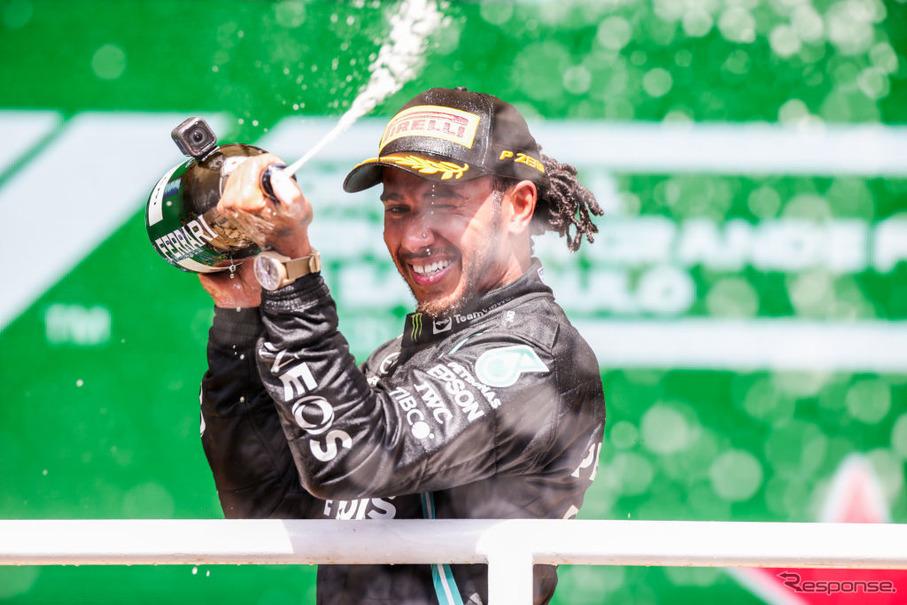 【F1 サンパウロGP】ハミルトンが大逆転で今季6度目の優勝…フェルスタッペンはランキングトップをキープ