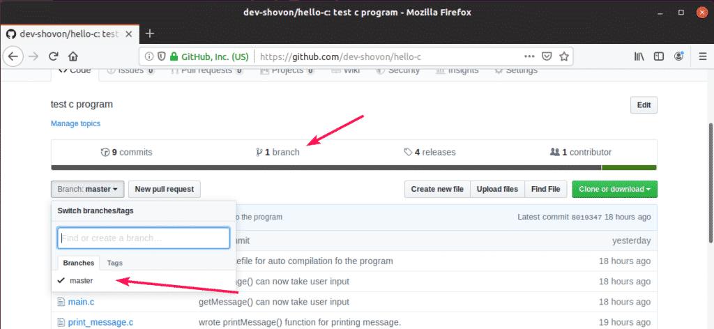 How to Delete a Branch on GitHub 