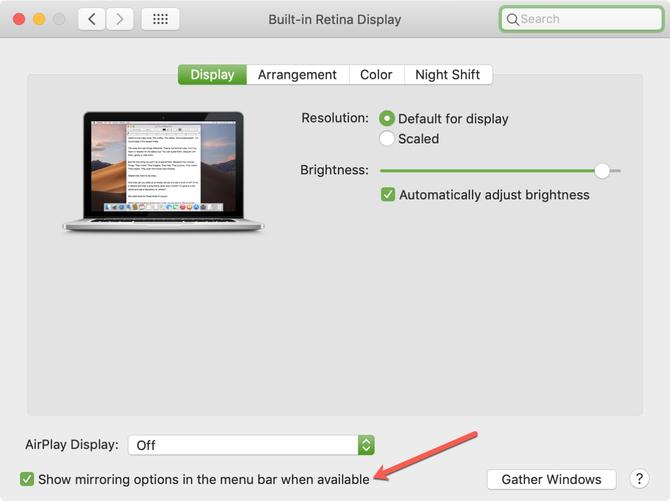 How to mirror your Mac display through AirPlay 