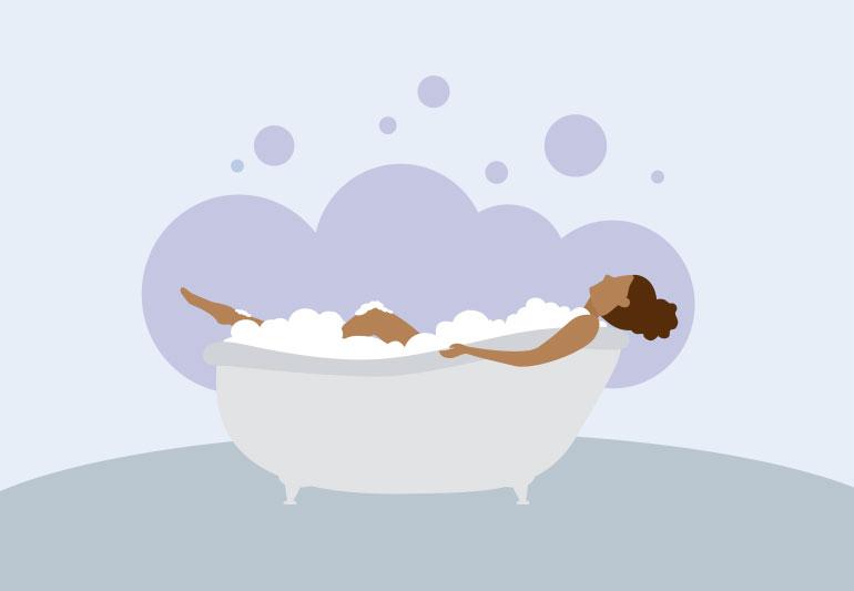 Looking to improve your mood and sleep better? Experts say to take more baths. 