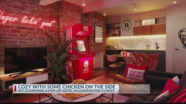 KFC-themed hotel featuring ‘press for chicken’ button opening this month Subscribe Now
Breaking News 