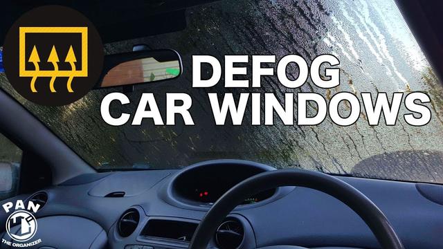 How to de-fog your windscreen 