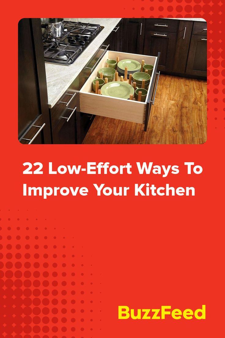 22 Low-Effort Ways To Improve Your Kitchen
