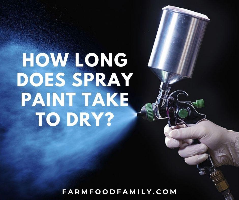 Solved! How Long Does It Take for Spray Paint to Dry? 