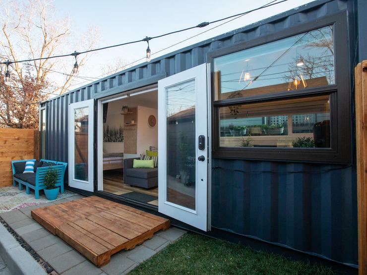 Turning shipping containers into homes 