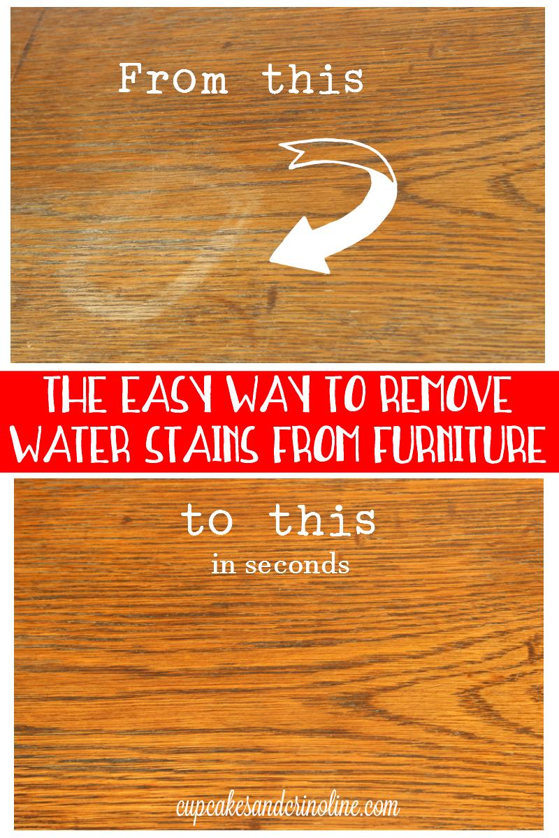How To: Remove Water Stains from Wood