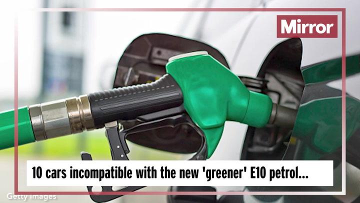 All the cars which will and won't work if they use new E10 petrol - see full list