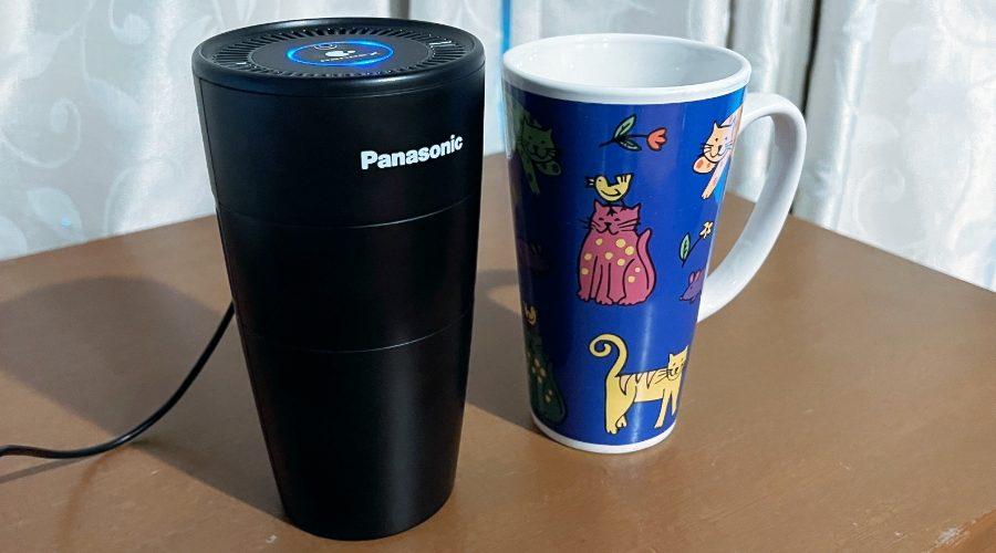 Please Don’t Use Panasonic’s New Portable Air Purifier as a Travel Mug 