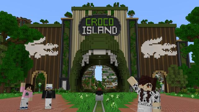 Fashion and gaming collide in Minecraft’s new Croco Island