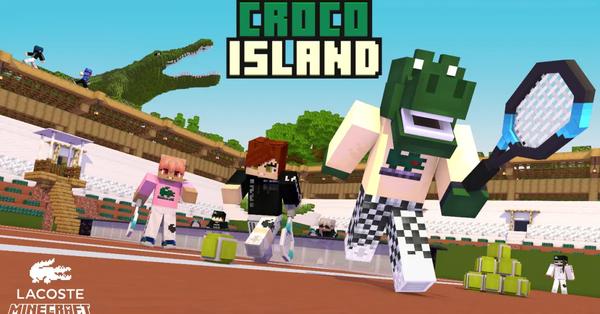 Fashion and gaming collide in Minecraft’s new Croco Island 