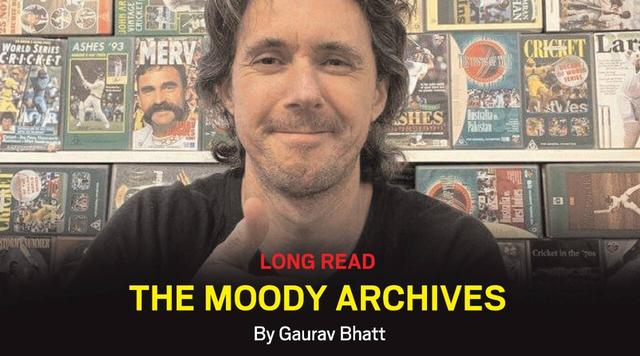 40 years of tapes, 30,000 DVDs, one cricket superfan: The Rob Moody aka robelinda2 story