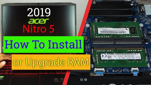 Need more RAM? How to upgrade the RAM in the Acer Nitro 5