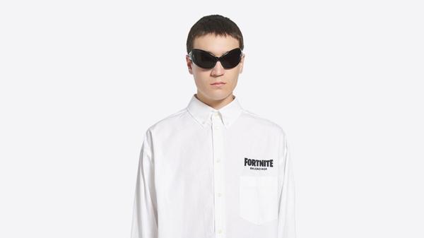 This plain white shirt that says Fortnite on it costs $1000