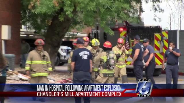 Explosion victim treated for injuries in San Antonio burn center