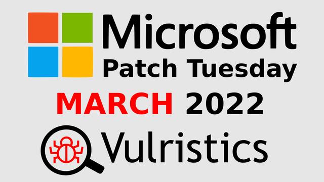 Microsoft Patch Tuesday, March 2022 Edition