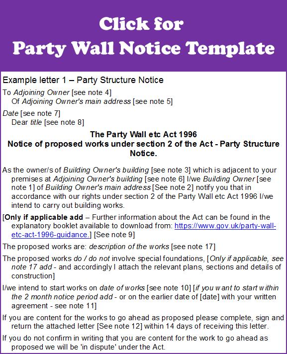No party wall notice was served for neighbouring works. Can we claim compensation?