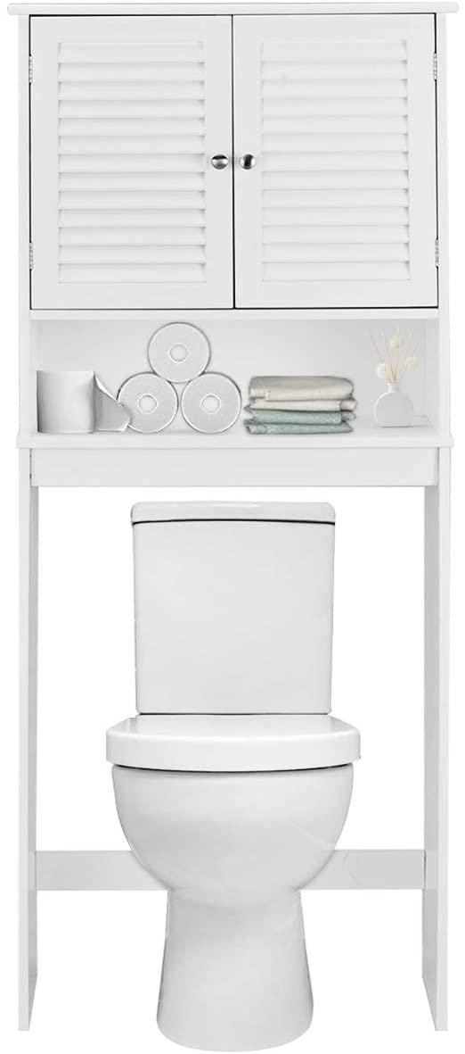 Maximize Bathroom Storage With These Over-the-Toilet Storage Units 