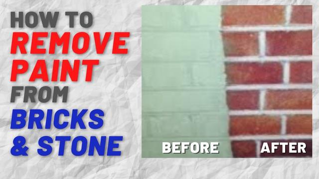 How To: Remove Paint from Brick