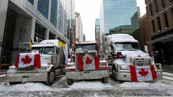 Feds warns of disruptions to travel, governmental operations ahead of possible trucker protests 