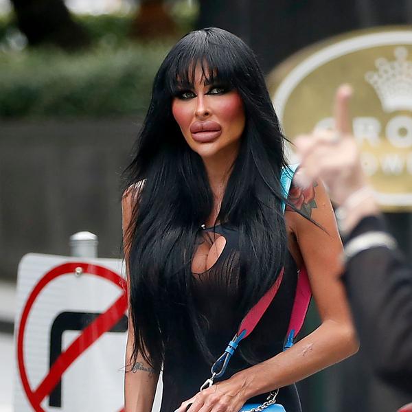 Botched star and Australia's Katie Price shows off huge transformation in rare outing