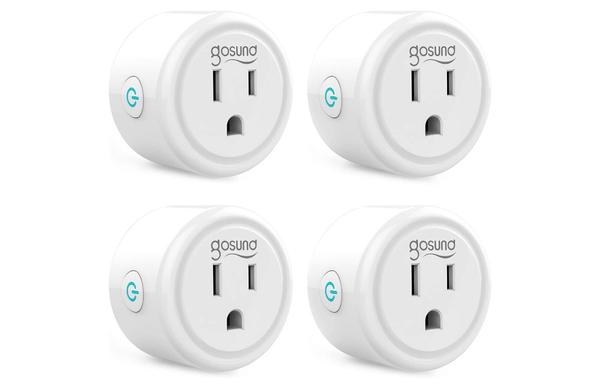 Gosund’s 4-pack of Wi-Fi mini smart plugs are just $4 each when you stack these promos