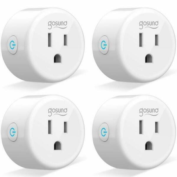 Gosund’s 4-pack of Wi-Fi mini smart plugs are just  each when you stack these promos 