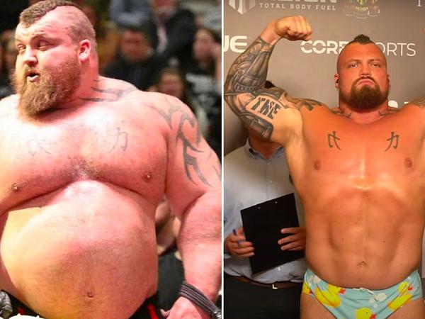 Eddie Hall's diet and training which saw him lose 60kg for Thor Bjornsson fight
