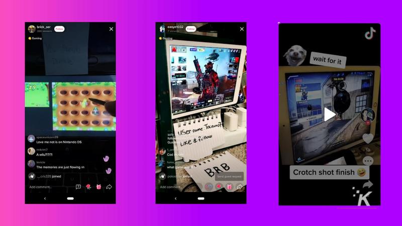 Low-tech video game streams are taking off on TikTok