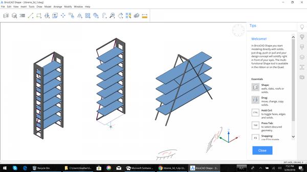 BricsCAD Shape Offers Free DWG-Based Architectural Concept Modeling About the Author: Randall S. Newton