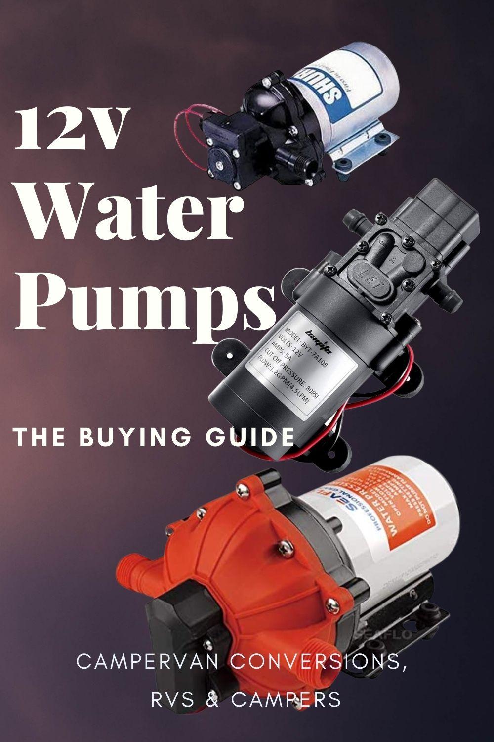 Best 12V RV Water Pumps (Review & Buying Guide) in 2022
