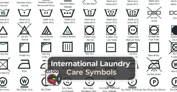 Laundry symbols – care knowhow for clothes and linens 