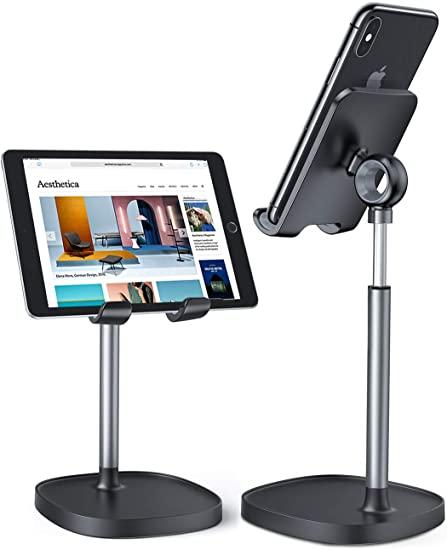 Use this discounted adjustable phone stand while charging, streaming and more 