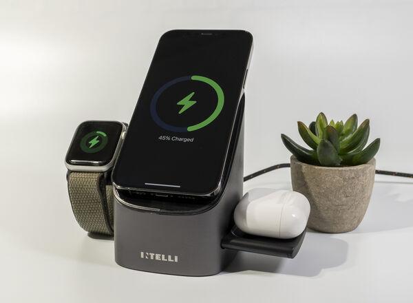 Wireless charging to the power of three for Apple users 