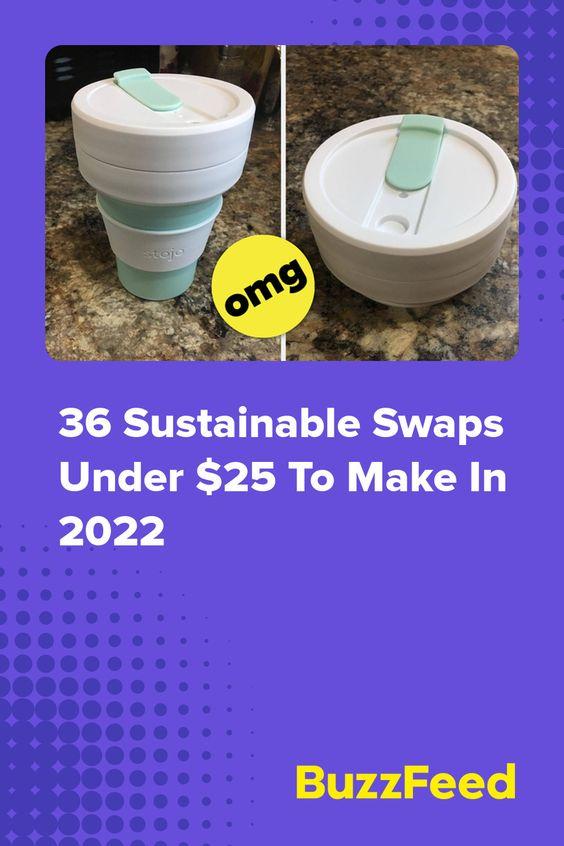 36 Sustainable Swaps Under $25 To Make In 2022