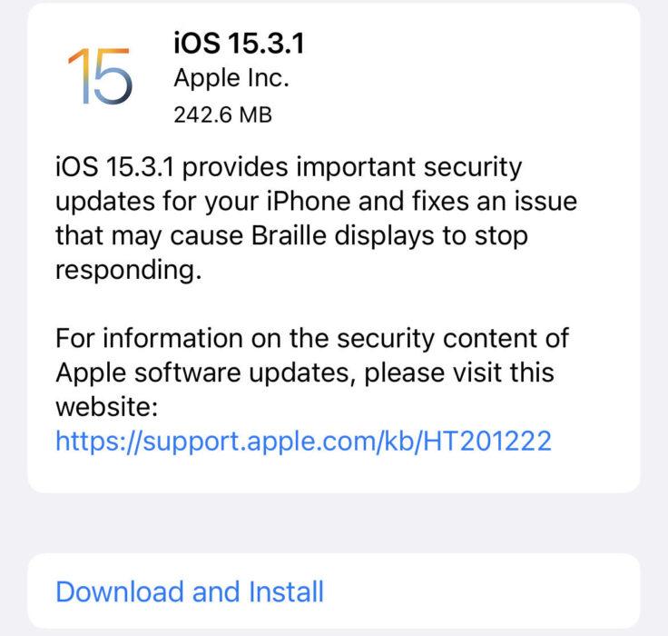 5 Things to Know About the iOS 15.3 Update