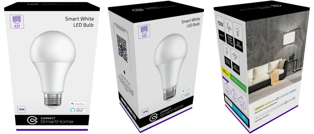 Review: $10 Connect SmartHome cool warm changeable white light bulbs