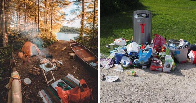 Waste, ‘home items’ litter campsites as season ends