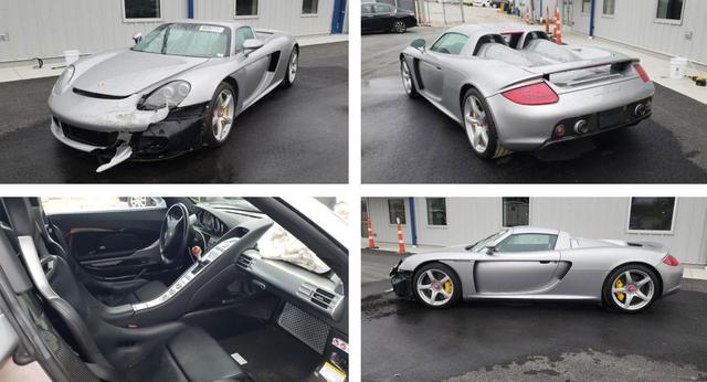 Carscoops Porsche Carrera GT With A Cracked Tub Needs Someone To Save It