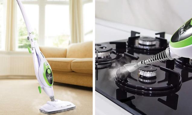 This $107 12-in-1 Steam Clean Mop Cleans Literally Everything in My Home