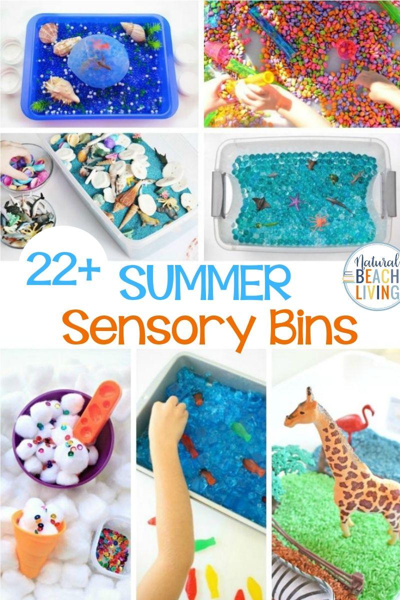 Best summer sensory activities for babies & toddlers 