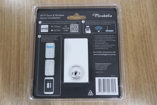 Review: Mirabella Genio Wi-Fi Door-Window Sensor is a Simple Cost Effective Security Gadget 