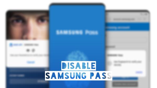 How to disable Samsung Pass from annoying you to save passwords on a Samsung Phone 
