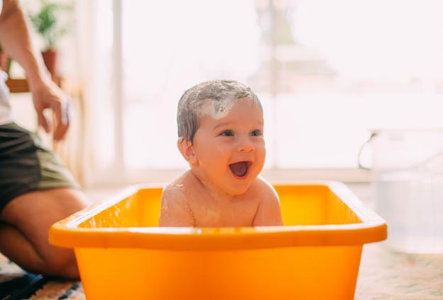 How often should you bathe your children?