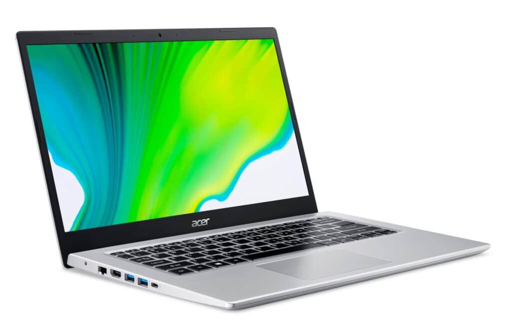 Acer Aspire 5 A514-54-37TM, Cheap 14-inch Ultrabook Silver Versatile Lightweight Fast Thin Tiger Lake Nomad 8h Windows 11 – LaptopSpirit