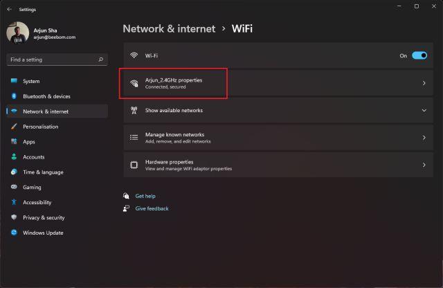 How to Find the IP Address of Your Windows 11 Computer