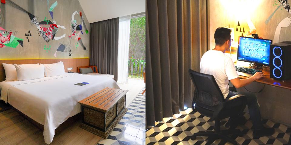This Bali hotel now has rooms created specially for hardcore gamers